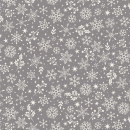 2221-S Makower Scandi Snowflakes grey